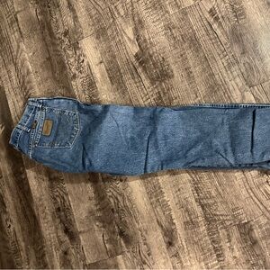 Wrangler Blue Straight Jeans Classic Denim